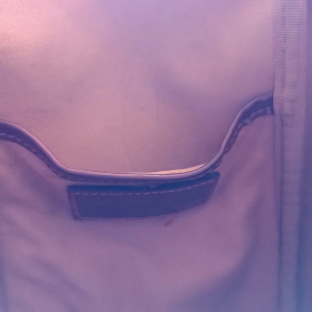 Vintage Green Plaid Tote Bag with Brown Leather Handles Polo Ralph Lauren - Picture 13 of 13